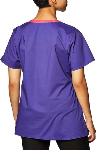 WonderWink Women's Patience Curved Notch Neck Top in Saudi Arabia