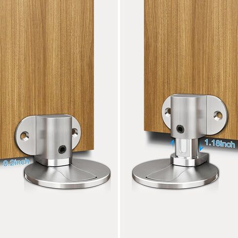 سدادات أبواب مغناطيسية قابلة للتعديل لأسفل الباب، لاصقة مثبتة على الأرض بدون توقف للباب، حامل باب مغناطيسي حديث لحماية الحائط للمركبات الترفيهية/الغرفة/الحظيرة/باب شديد التحمل in Kuwait