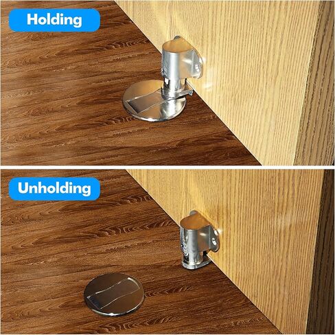 سدادات أبواب مغناطيسية قابلة للتعديل لأسفل الباب، لاصقة مثبتة على الأرض بدون توقف للباب، حامل باب مغناطيسي حديث لحماية الحائط للمركبات الترفيهية/الغرفة/الحظيرة/باب شديد التحمل in Kuwait