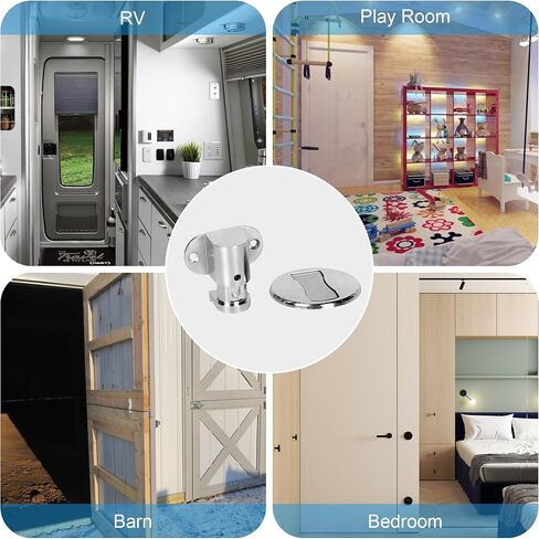 سدادات أبواب مغناطيسية قابلة للتعديل لأسفل الباب، لاصقة مثبتة على الأرض بدون توقف للباب، حامل باب مغناطيسي حديث لحماية الحائط للمركبات الترفيهية/الغرفة/الحظيرة/باب شديد التحمل in Kuwait