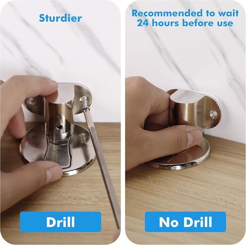 سدادات أبواب مغناطيسية قابلة للتعديل لأسفل الباب، لاصقة مثبتة على الأرض بدون توقف للباب، حامل باب مغناطيسي حديث لحماية الحائط للمركبات الترفيهية/الغرفة/الحظيرة/باب شديد التحمل in Kuwait