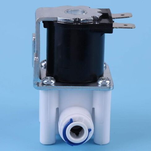 Dc 12v 1/4" Electric Solenoid Valve Inlet Feed Plastic Water Solenoid Valve Quick Connect Normally Close in Saudi Arabia