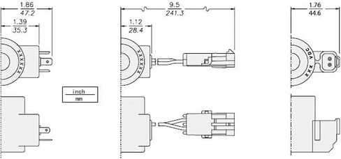 6359412 Solenoid Valve Coil 12V Compatible with HydraForce Stems 10 12 16 38 58 Series 5/8 Inch Hole in Saudi Arabia