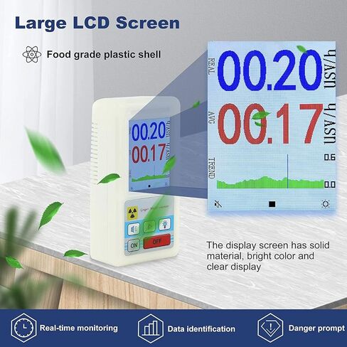 Geiger Counter, Nuclear Radiation Detector, Dosimeter Monitor, Beta Gamma X Ray Tester in Kuwait