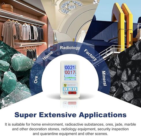 Geiger Counter, Nuclear Radiation Detector, Dosimeter Monitor, Beta Gamma X Ray Tester in Kuwait