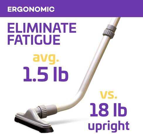 ProTeam MegaVac 10 Quart Backpack Vacuum w/Blower, Felt and Muti-Hard Surface & Blower Tool Kit, Gray in Kuwait