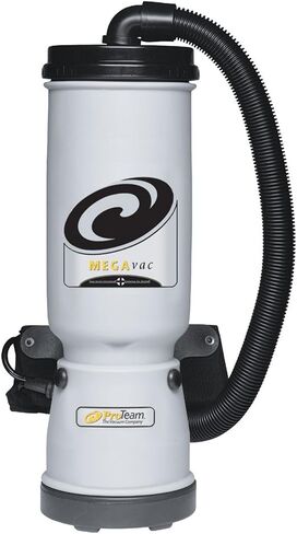 ProTeam MegaVac 10 Quart Backpack Vacuum w/Blower, Felt and Muti-Hard Surface & Blower Tool Kit, Gray in Kuwait