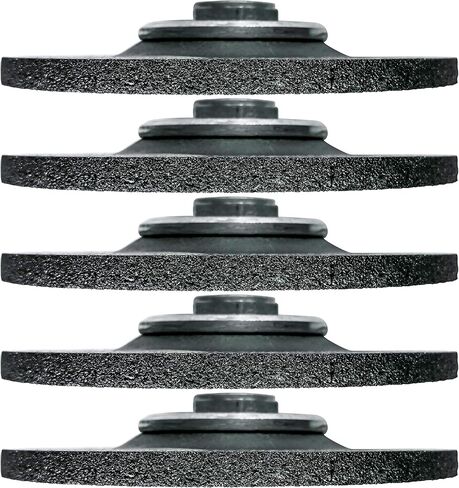 5 قطع من ميلواكي - عجلة تجليح الأسنان المحورية للطحن - جلسان للمعادن والفولاذ المقاوم للصدأ - 11.4 سم × 1.4 سم × 1.5 سم | 11 UNC | مختبئة in Kuwait