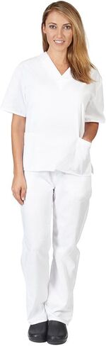 Natural Uniforms Unisex Scrub Set-Top and Pant Set (Standard Workwear Scrub Set) in Kuwait
