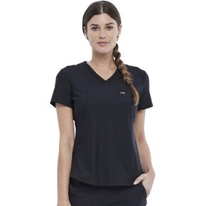 Cherokee Form Women Scrubs Top Tuckable V-Neck CK819
