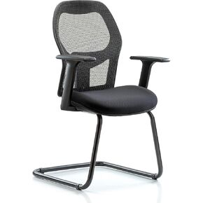 LabTech Seating LT42738 Guest Executive- Desk Height Chair, Mesh, Nylon Base - Arms in Saudi Arabia