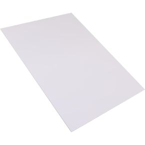 Othmro 2Pcs Expanded PVC Sheet 11.8"*15.75" Gray Printable Rigid PVC Board, 3/25" Thick Lightweight Rigid Foam PVC Foam Board Sheet for Presentations,Signboards, Artsan Crafts,Framing,Display