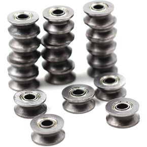 Driak 10 قطعة V624ZZ تحمل الصلب مختومة الكرات V الأخدود الكرة تحمل بكرة 4x13x 6 مللي متر/0.15 "x 0.51" x 0.23" in Kuwait