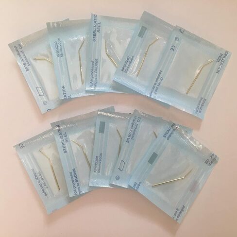 Plamere Pro Solutions Fibroblast Bent Copper Needles - 2nd Generation (Set of 10) in Saudi Arabia