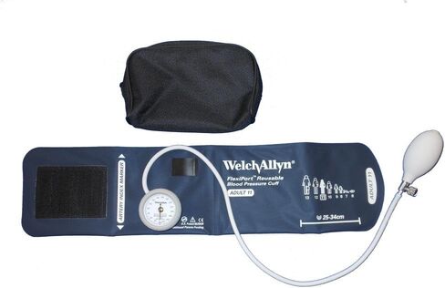 Welch Allyn DS44-11C Quality Medical Diagnostic Products Gauge with Durable One Piece Cuff and Case, Adult in Saudi Arabia