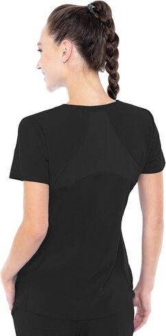 Med Couture Energy Women's Racerback V-Neck Shirttail Scrub Top in Kuwait
