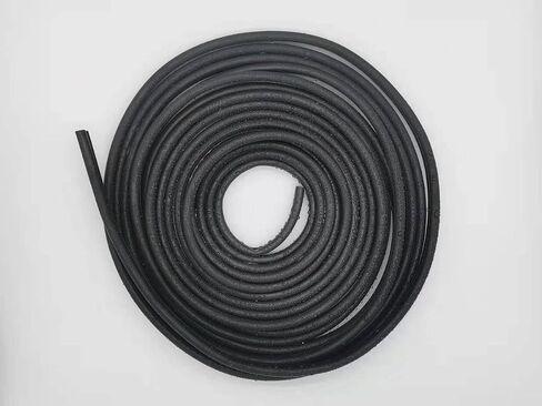 Bubble Kerf Mount Window Weatherstrip Seal 5/16" Bulb, Stiff Kerf Easily Applied to The Slot 50Ft (5/16", 50FtBlack) in Saudi Arabia