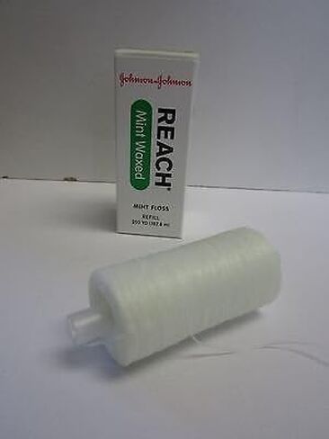 Johnson & Johnson 2733 Reach Mint Floss, Waxed Refill Spool, 200 yd. in Saudi Arabia