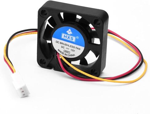 FORIOT 6 قطعة 3-Pin DC 12V الكمبيوتر وحدة المعالجة المركزية برودة مروحة تبريد صغيرة 4010 مروحة العادم الصغيرة in Kuwait