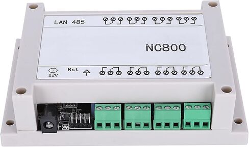 AC 10A 8-Channel Ethernet RJ45 Relay Remote Control Board Module TCP/IP Remote Controller Relay Switch with Case(White) in Saudi Arabia