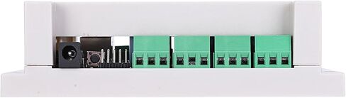 AC 10A 8-Channel Ethernet RJ45 Relay Remote Control Board Module TCP/IP Remote Controller Relay Switch with Case(White) in Saudi Arabia