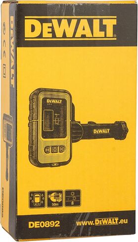 ديوالت جهاز استقبال/كاشف ليزر (DW088K، DW089K، DW0811، DW0822، DW0851، حتى 50 متر، سهل التعامل، غطاء مقاوم للرطوبة والرذاذ، شاشة LCD) DE0892 in Saudi Arabia