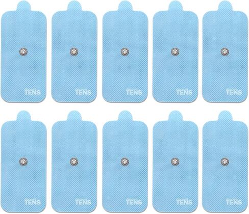 أقطاب TENS الكهربائية المتوافقة مع HealthMateForever، 10 (5 أزواج) وسادات بديلة متوافقة مع HealthMate المتميزة لوحدات TENS، علامة تجارية خصم TENS in Kuwait