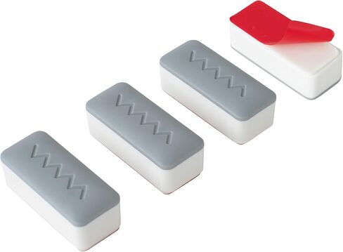 مصد مقعد المرحاض 4 قطع من YiePhiot مع لاصق قوي، طقم مصد مقعد بديل عالمي بقاعدة رمادية للمنزل والفنادق والمستشفيات والمدرسة in Kuwait