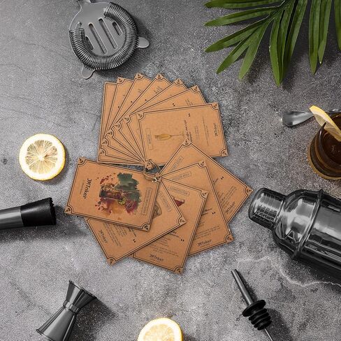 مجموعة شاكر الكوكتيل مع حامل | مجموعة أدوات النادل المثالية للمنزل ومجموعة أدوات البار: 24oz مارتيني شاكر، Muddler، Jigger، مصفاة، ملعقة خلاط، ملقط، المفتاح، 2 سكب المشروبات الكحولية، بطاقات الوصفات in Saudi Arabia