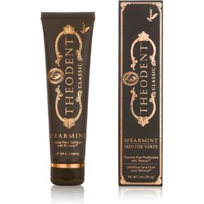 Theodent Classic Fluoride-Free, Natural Toothpaste for Remineralization and Sensitivity Reduction, Whitening Crystal-Mint (3.4 Ounces, 96.4 Grams) in Saudi Arabia