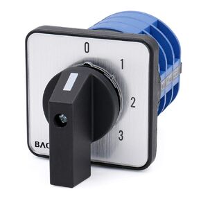 Baomain 660V 40A 4 Positions 3 Phase 12 Terminals SZW26-40/0-3.3 Changeover Control Rotary Cam Switch