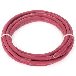 EWCS كابل لحام فائق المرونة مقاس 4 مقاس 600 فولت - أحمر - 20 قدم - صنع في الولايات المتحدة الأمريكية in Kuwait