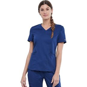 Cherokee Women Scrubs Top Workwear Revolution V-Neck WW612