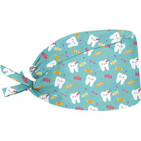 Upetstory Turban Hat for Women Men Comfortable Adjustable Cleaning Working Cap with Sweatband