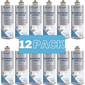 Everpure 2H-L | Aquverse A100 | Pentair S-54 Replacement Filter Cartridge for Water Cooler | NSF Certified | 12-Pack in Saudi Arabia