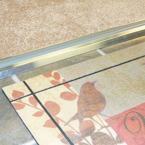 ام-دي بلدنغ برودكتس عتبة الومنيوم قابلة للتعديل مقاس 36 انش مع سدادة فينيل 8664 in Kuwait