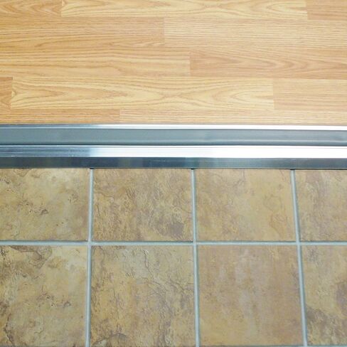 ام-دي بلدنغ برودكتس عتبة الومنيوم قابلة للتعديل مقاس 36 انش مع سدادة فينيل 8664 in Kuwait