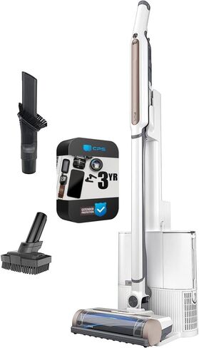 نظام مكنسة Shark WS642AE Wandvac اللاسلكي ذاتي التفريغ + حزمة قاعدة شحن HEPA (متجددة) مع حزمة حماية محسنة CPS لمدة 3 سنوات in Kuwait