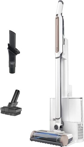 نظام مكنسة Shark WS642AE Wandvac اللاسلكي ذاتي التفريغ + حزمة قاعدة شحن HEPA (متجددة) مع حزمة حماية محسنة CPS لمدة 3 سنوات in Kuwait