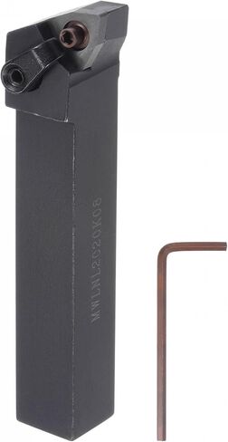 حامل أداة تحول مخرطة CNC قابل للفهرسة من uxcell، 95 درجة MWLNL2020K08 3/4 بوصة ساق 40Cr حامل أدوات تحول من كربيد الفولاذ لتحويل خيوط الحز in Kuwait