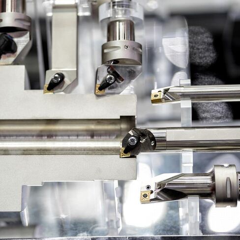 حامل أدوات تحول مخرطة CNC قابل للفهرسة من uxcell، 95° MCLNL1616H12 5/8 بوصة ساق 42cr حامل أدوات تحول من كربيد الفولاذ لتحويل خيوط الحز in Kuwait