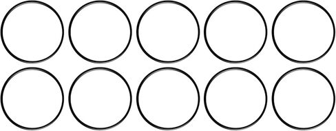 Sterling Seal ORTEVT348X10 348 حلقة دائرية مغلفة بالتفلون، FEP/TFE Viton (عبوة من 10) in Kuwait