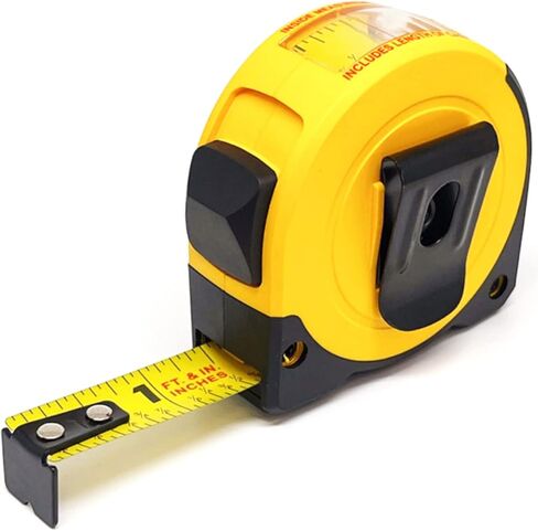 Perfect Measuring Tape - Window Tape Measure - 10 ft Steel - Easy-Read Fractional Tape Measure with Feet & Inches - Great for Measuring Windows, Doors, & Cabinets - Inside & Outside Measurements in Kuwait