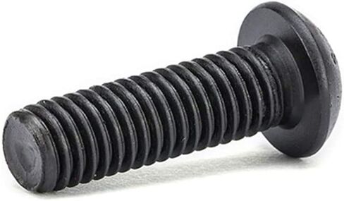 M4x6mm Button Head Socket Cap Screws,Alloy Steel, Fully Threaded,Allen Hex Drive(M4x6,100Pcs) in Kuwait