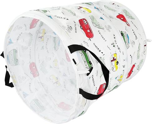 Orangutize سلة المهملات المنبثقة | سلة المهملات المحمولة القابلة للطي للتخييم | 19 × 20 بوصة | سلة المهملات المنبثقة للتخييم، وRVing، وأكثر من ذلك بكثير! in Kuwait