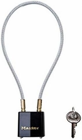 Master Lock 99DSPT 2 Pack 14in. Steel Cable Gun Lock Keyed Different Padlock in Saudi Arabia