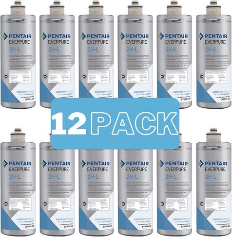 Everpure 2H-L | Aquverse A100 | Pentair S-54 Replacement Filter Cartridge for Water Cooler | NSF Certified | 12-Pack in Saudi Arabia