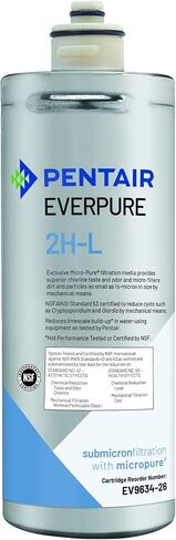 Everpure 2H-L | Aquverse A100 | Pentair S-54 Replacement Filter Cartridge for Water Cooler | NSF Certified | 12-Pack in Saudi Arabia