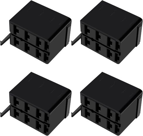 GIE.TOP GI1407 مجموعة/مجموعات 6.3 مم 14-16AWG أنثى الذهب المجرف موصل طرفي + مفتاح الروك التوصيل توصيل صندوق المقبس ARB Carling (4 مجموعات) in Saudi Arabia