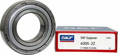 2PACK SKF Bearings 6005-2Z 25X47X12MM Double Metal Seal Bearings Deep Groove Ball Bearings in Saudi Arabia